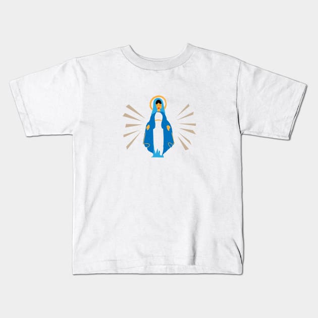 FEAST OF THE ASSUMPTION OF MARY Kids T-Shirt by FlorenceFashionstyle